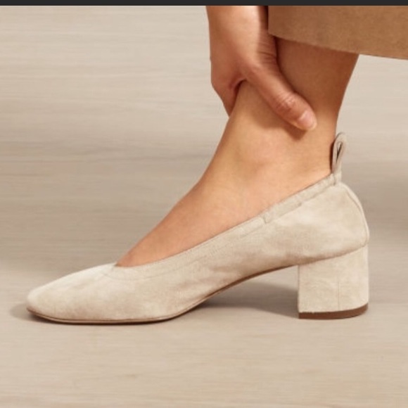 Everlane Shoes - Everlane The Day Heel Suede
